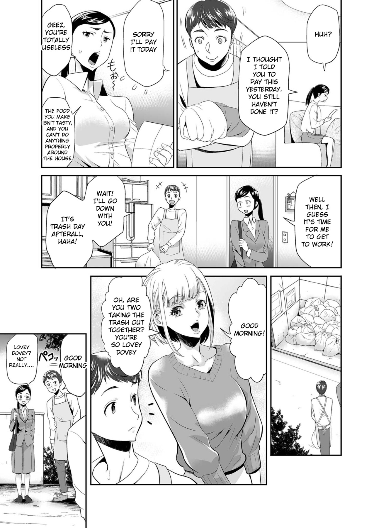 Hentai Manga Comic-I just treated you to breakfast-Read-3